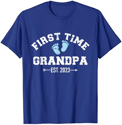 גברים של ראשון זמן סבא 2023 עבור סבא כדי להיות חולצה