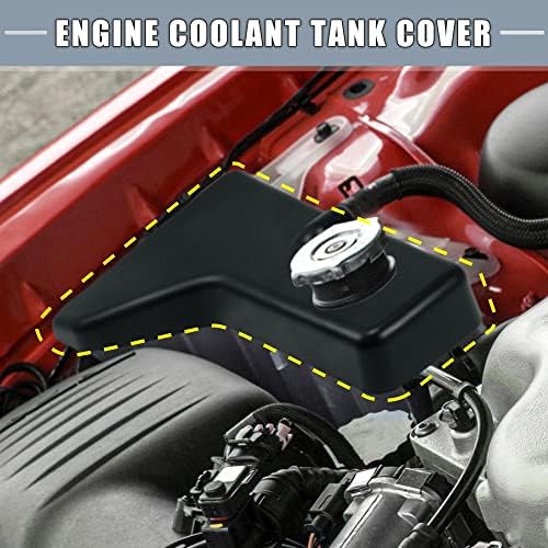 X Autohaux Coolant Cover Cover Kink Engine Engine Engineor Asstery of Dodge Challenger Charger 2011-2021