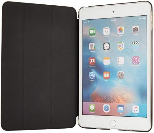 Glow 33755-4 iPad Mini 5 מקרה, סט של 3, סרט מגן ועט חרט, שחור
