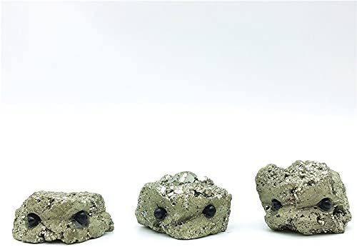 ZYM116 1 PC טבעי חמוד פיריט קיפוד קוורץ אבן חן מגולפת מגולפת ברזל רייקי ריפוי אהבה מתנה אבנים טבעיות