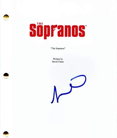 ג'יימי -לין סיגלר חתם על חתימה - תסריט הטייס המלא של הסופרנוס - סופרנו, ג'יימס גנדולפיני, אדי פאלקו,