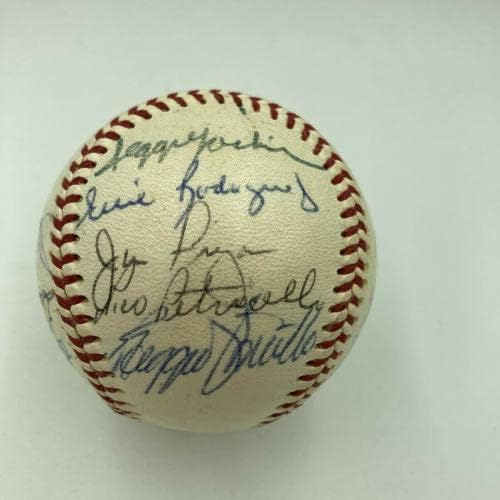 הרמון קילברו ברוקס רובינסון רוד קארו אגדות משנות החמישים חתמו בייסבול JSA - כדורי בייסבול חתימה