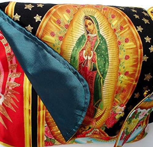 Guadalupe Virgin Mary Macecan Art Messenger תיק/תיק חיתולים