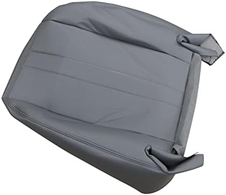 הצד הנהג של GXARTS או החלפת צד הנוסע כיסוי מושב עור תחתון אפור כהה תואם לשברולט GMC Express Savana