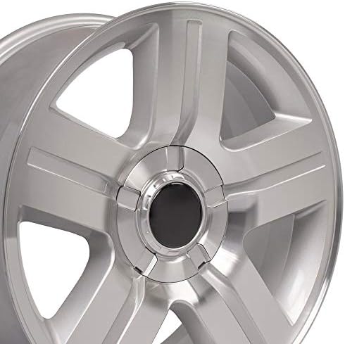 OE Wheels LLC 20 אינץ 'חישוקים מתאימים לפני 2019 סילברדו סיירה לפני 2011 טאהו פרברי יוקון אסקאלדה CV84 20x8.5