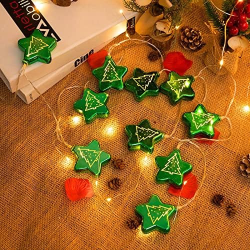 LED לחג המולד אלקטרוליזציה של חג המולד ירוק עץ חג המולד אורות מיתר דקורטיבי אורות מסיבת חג המולד אורות אורות