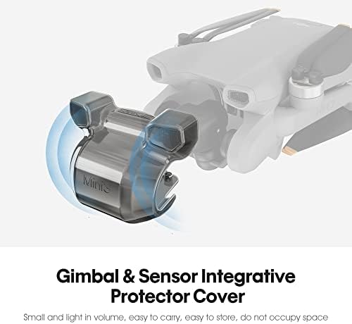 Startrc Mini 3 Gimbal Protector, Lense Hood Gimbal Guard, עדשות כיסוי אבק אבק עבור DJI Mini 3 אביזרי מזלט