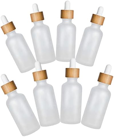 ABAODAM 24 PCS קרצוף בקבוק שמן אתרי זכוכית זכוכית זכוכית קוסמטיקה
