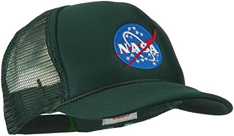 E4Hats.com NASA Insignia כובע רשת קצף נוער רקום