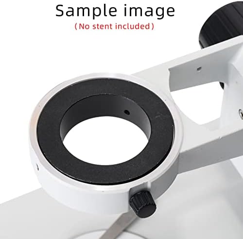 מתאם מיקרוסקופ, מתאם מצלמת מיקרוסקופ סטריאו טבעת 76 ממ עד 50 ממ סגסוגת אלומיניום עם מפתח ברגים משושה עבור עדשת