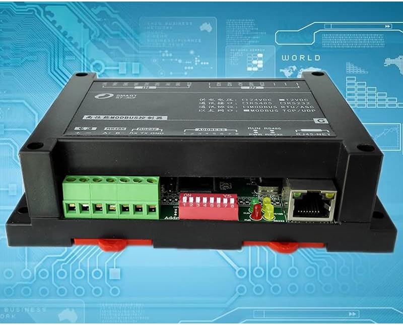 מנהל התקן מנוע DAVITU - MODBUS TCP Controller Ethernet יחידה במהירות גבוהה 8 כניסות אנלוגיות 4 יציאות