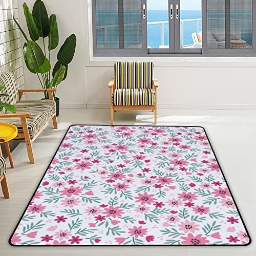 זוחל שטיח מקורה משחק מחצלת פרחוני חמוד דיצסי לסלון חדר שינה חינוכי חינוך חינוכי רצפת שטיח שטיח 72x48