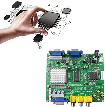 משחק Midautoo // RGB/CGA ל- VGA פלט כפול HD HD Video Converter לוח לצג משחק ל- CRT LCD מקרן