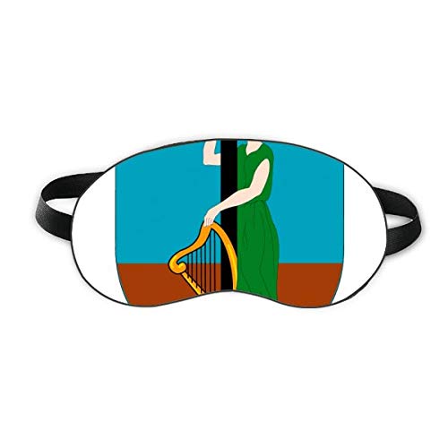 מונטסראט לאמריקה הלטינית סמל לאומי מגן עיניים שינה עין רך לילה כיסוי גוון עיניים
