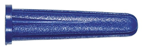 קבוצת הילמן 370336 עוגן פלסטיק חרוטי כחול, 6-8 על 3/4 אינץ', 100 חבילות