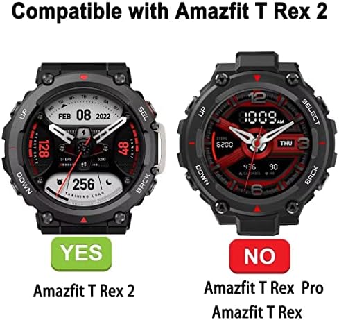 להקת ניילון של ipartsonline תואמת ל- Amazfit T-Rex 2 שעון חכם שעון חכם רצועת ספורט ספורט לגברים נשים