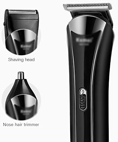 גוזז שיער חשמלי לגברים רב תכליתי 3 ב1 תספורת כלי זקן גוזם מכונת גילוח גוזם שיער מכונת חיתוך