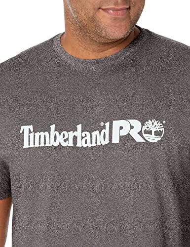 טימברלנד פרו גברים של בסיס צלחת קצר שרוול חולצה עם חזה לוגו
