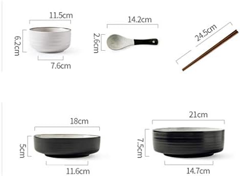 פורצלן כלי שולחן סט עם 56-חתיכה להגדיר עיצוב, ביתי כלי שולחן, קערה, צלחת ומקל סט