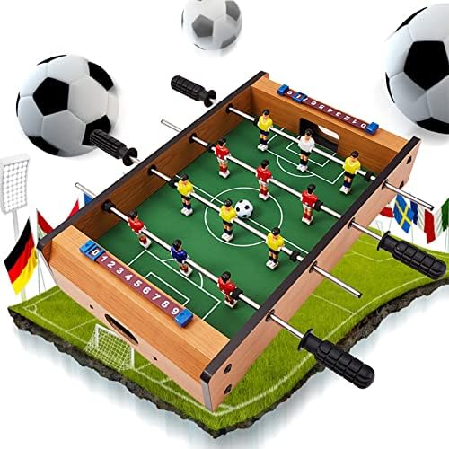 ECBGZTK FOOSBALB FABLABLE החלפת כדורי כדורים, 36 ממ גודל שולחן משחק מיני כדורי כדורגל רב -צבעוניים