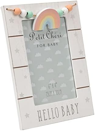מתנות Oaktree Petit Cheri מסגרת תמונה שלום תינוק 4 x 6