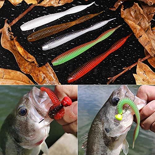 Xfishman-ken-rig-jig-heads-baits-kit-fity-finesse-for-sile-une-bass-bass פיתיון פיתיונות