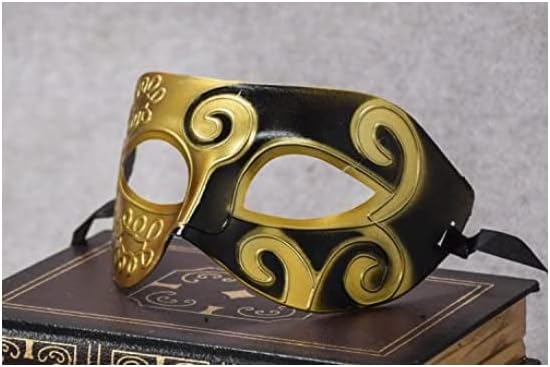 Veewon Roman Greek Mens Venetian Misherade Mask Mask