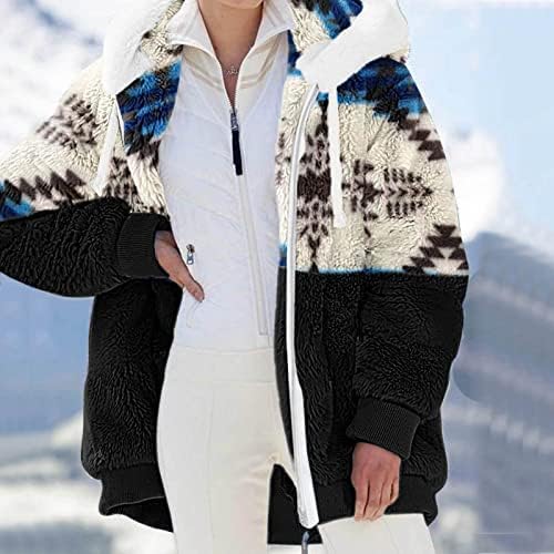 תפור של נשים סוודר סוודרס חולץ מעיל חם מעיל מעיל שרוול ארוך מעיל קטיפה עם רוכסן