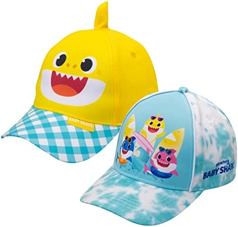 כובע דלי פעוטות של כריש תינוק, כובע שמש הפיך לבנים, כובע פעוטות לקיץ, כובע שמש עם שיני כריש