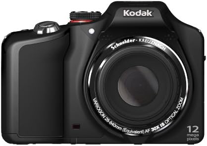 קודאק איזישאר ז990 מצלמה דיגיטלית 12 מגה פיקסל עם זום אופטי פי 30, לכידת וידאו בהיד ו-3.0 אינץ'