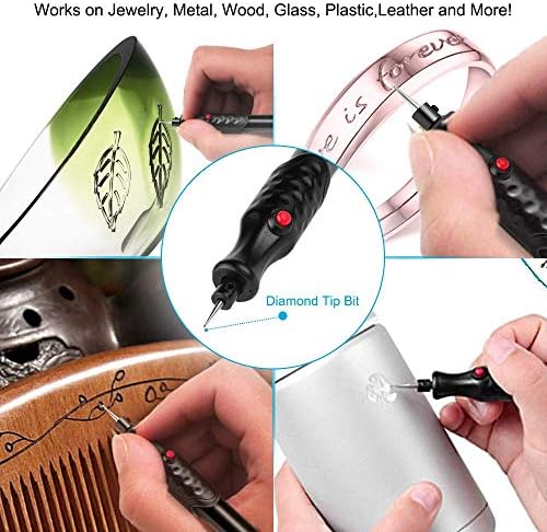ABUYCS DIY חריטה עט מכונת חריטת מכונת דיוק חשמלי עטים