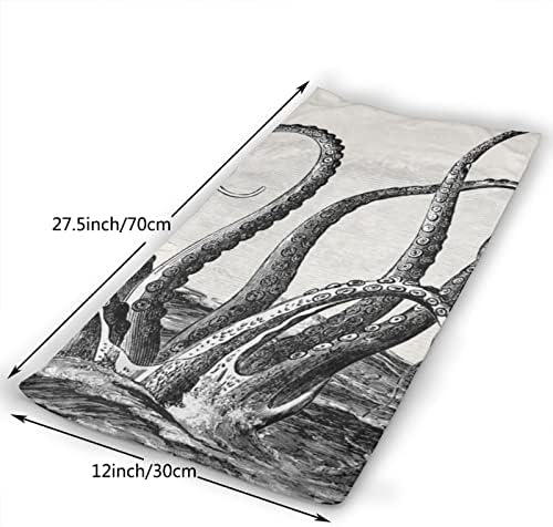 מגבת תמנון מגבת מיקרופייבר מגבת אורחת קישוטי אמבטיה ביתיים מגבת אצבעות אצבעות עם ספיגה גבוהה