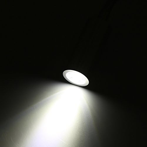 LED LED קריאה אור, AC85-265V מנורת שולחן מיטה עם צוואר צוואר לקריאה ולמידה