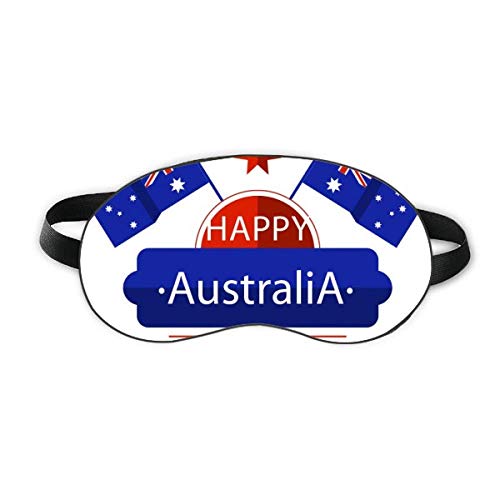 אוסטרליה טעם דגל שמח וכוכב שינה מגן עיניים רך לילה כיסוי גוון כיסוי עיניים