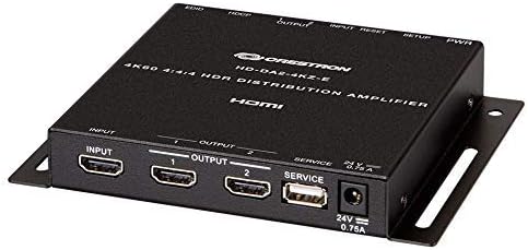 Crestron HD-DA-2 1 עד 2 מגבר הפצה HDMI וממיר שמע