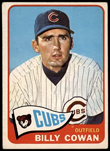 1965 Topps 186 Billy Cowen Chicago Cubs Cubs God