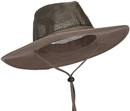 כובע ספארי כותנה של ג'ין סימונס