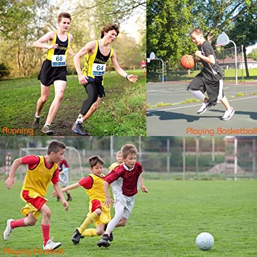 Telaleo 3/4 בנים נוער חותלות נוער גרביוני בסיס שכבת ספורט ריצה ילדים קפריס לאימוני אימון