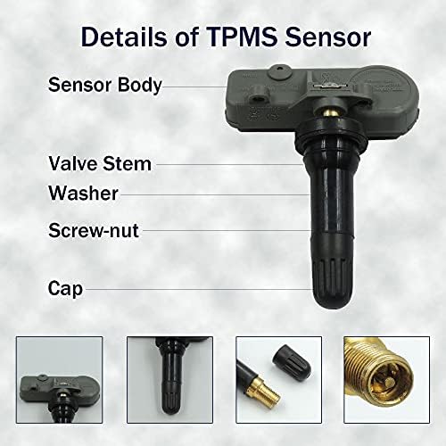 חיישן לחץ הצמיגים של TPMS TPMS 20922900-4PCS מערכת ניטור לחץ צמיגים חיישן TPMS חיישן 315 מגהרץ