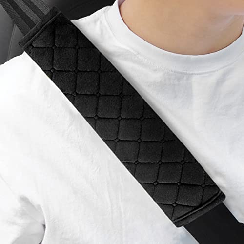 רפידות חגורת הבטיחות של Nepak מכסה כיסויי חגורת בטיחות, כרית חגורת בטיחות רכה, תואמת לילדי נוער מבוגרים