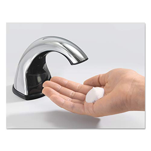 גוג'ו CXI דלפק הר-סבון קצף נטול מגע, גימור כרום, עבור 1500/2300 מל מילוי סבון קצף גוג'ו-8520-01