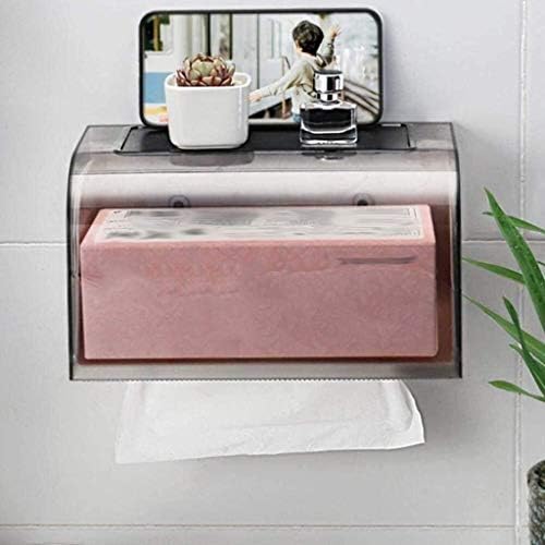 SMLJLQ קופסת טואלט קופסת טואלט נייר טואלט מגש גליל אמבטיה מגבת נייר אטום למים