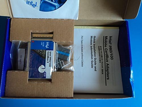 - Intel Pro/100 Lan Cardbus II