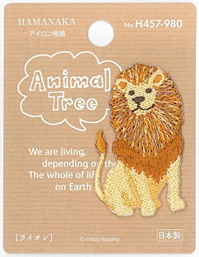 סמל עץ בעלי החיים של המנאקה אריה H457-980