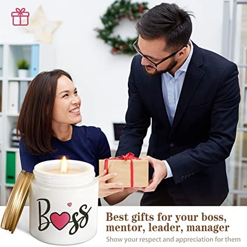 מתנות בוס של ארומפלר לנשים גברים ריחניים סט נרות מרגיע רעיון למתנה ארומתרפיה מעובדים עמיתים לעבודה ייחודית