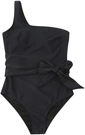 נשים שורשיות סקסיות כתף אחת בגדי ים של בקרת בטן רוכסן בגדי ים אחת לחתיכה 2023 חליפות ים בקיץ חוף לבגדי