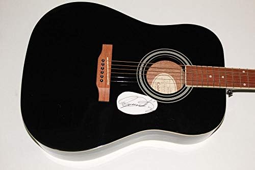 רוג'ר דלטרי חתם על חתימה גיבסון גיטרה אקוסטי אפיפון - ה- WHO, נדיר