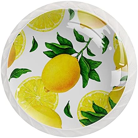 פירות הדרים לימון צהוב של 12 ידיות מגירות מושכות ידית ארון למטבח בית ארון ארון ארון עיצוב בית חומרה חומרה ידיות