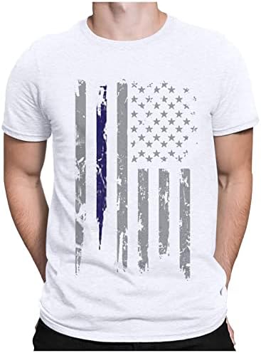 חולצות 4 ביולי, חולצות טריקו ליום העצמאות של גברים, חולצות טריקו גרפיות של ארהב.