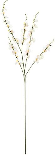 Tyeerdec סחלבים פרחים מלאכותיים, 10 חבילות פרחי משי מזויפים לקישוט, פרחים מלאכותיים של גזע ארוך